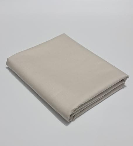 MAMRAJ Men's Premium Unstitched Cotton Blend || 2.5m || Fabric for Shirt ( Formal, Casual Wear.) (Sea-Salt)