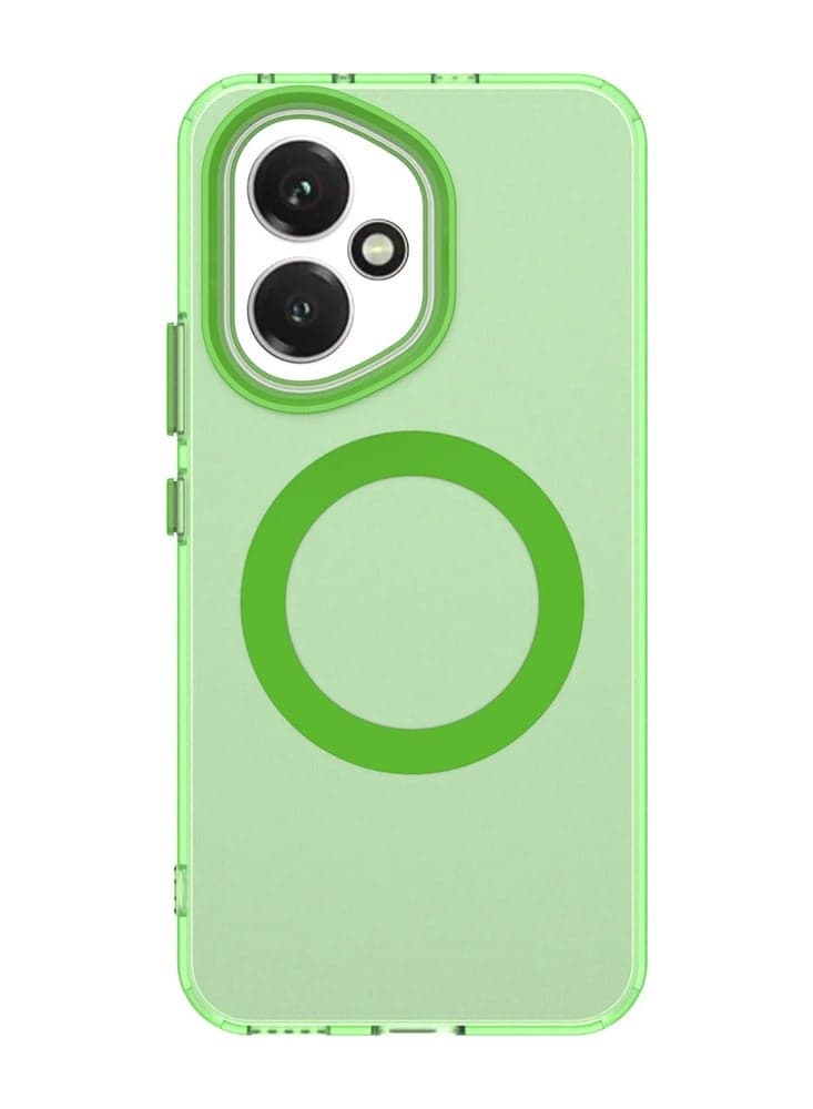 Magnetic for Honor 400 Case: 【Compatible with MagSafe】 Translucent Matte Shockproof Phone Cover - Honor 400 Slim Thin Yet Military Grade Drop Proof Silicone Bumper Case