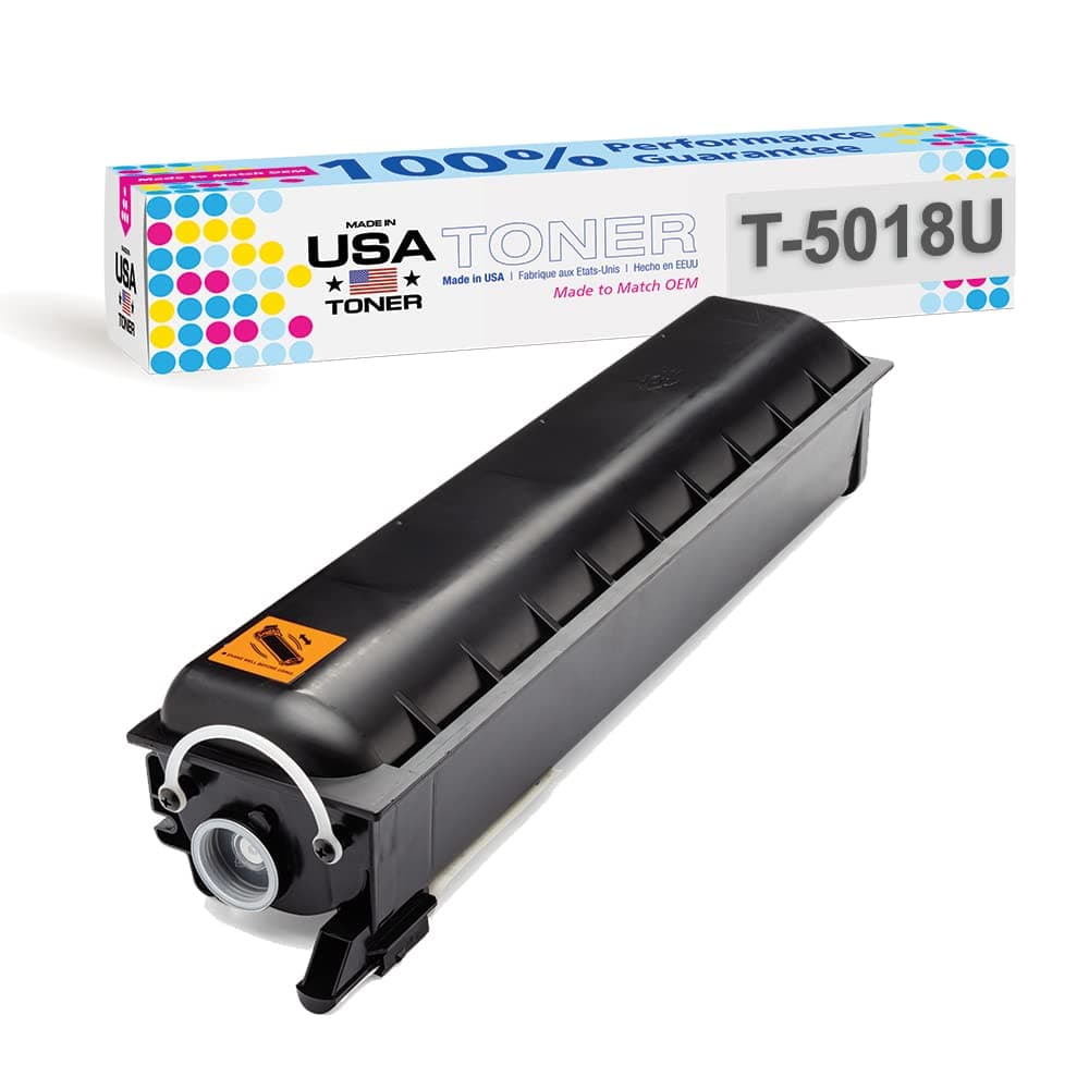 MADE IN USA TONER Compatible Replacement for Toshiba T5018U eStudio 3018A 3518A 4518A 5018A Black 1 Cartridge