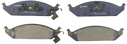 BOSCH BP650 QuietCast Premium SemiMetallic Disc Brake Pad Set Compatible with Select Chrysler Cirrus Sebring Dodge Stratus Plymouth Breeze FRONT
