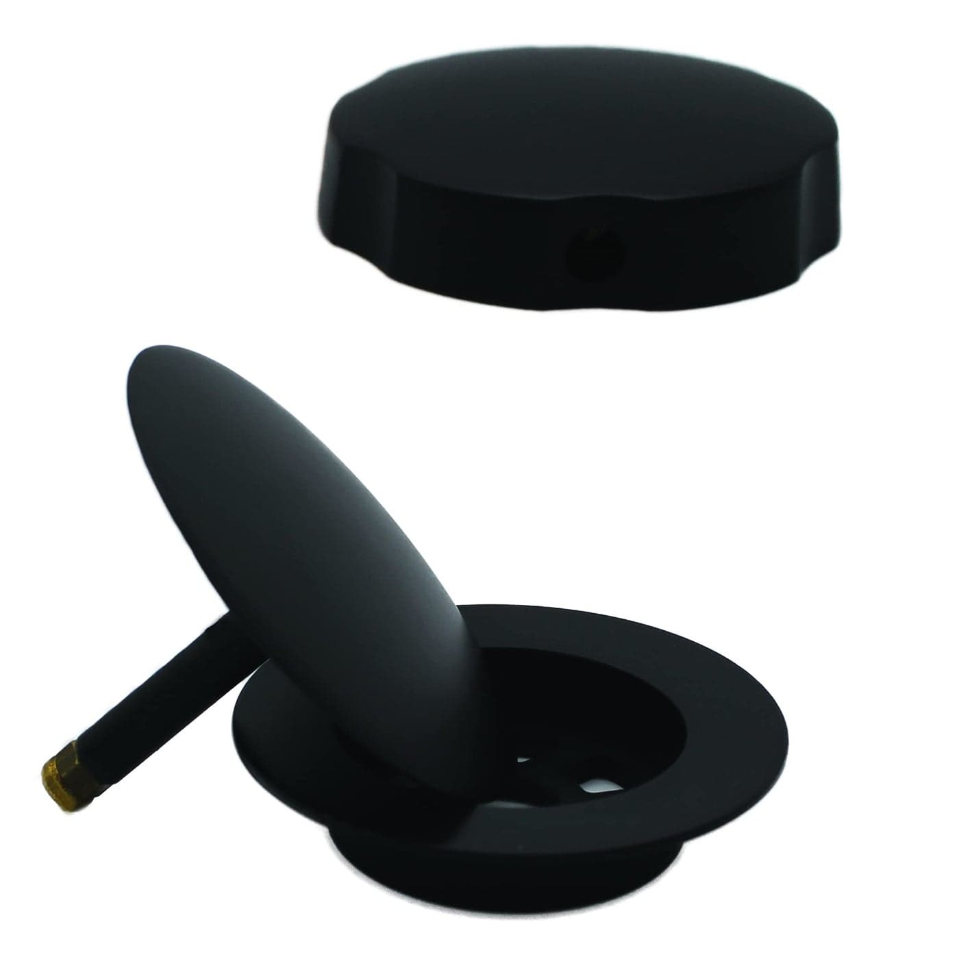 Westbrass D50TE12 Standard 112 Replacement Trim for Cable Drive Bath Drain Waste Overflow Assemblies 1Pack Oil Rubbed Bronze