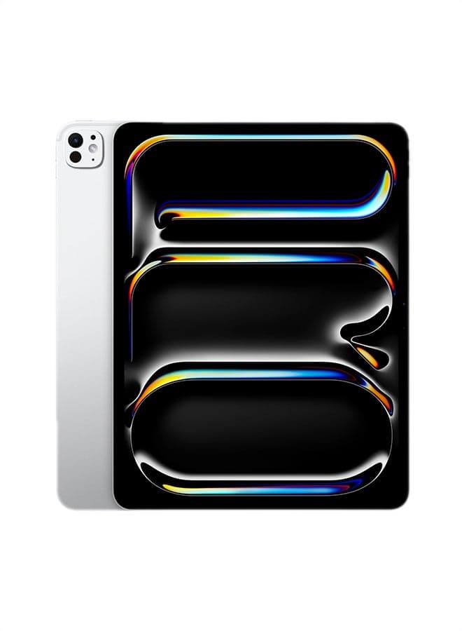 iPad Pro - 2025 (8th Generation) M5 13-inch, 1TB, 5G, Silver with Standard Glass - International Version