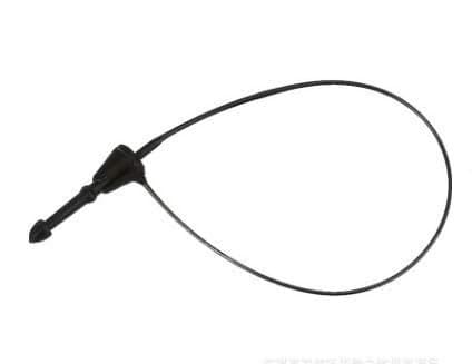 Batino 1000pcs Black Snap Lock Pins Security Loop Price Tag Fastener Plastic Tags Ties 8cm