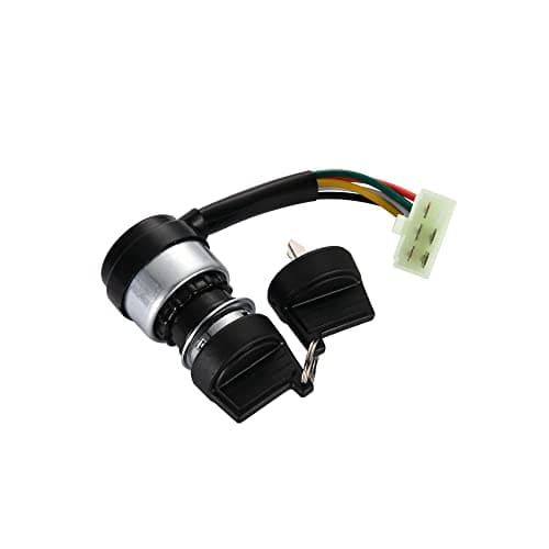 WOOSTAR 5 Pin Ignition Key Switch Replacement for 50cc 70cc 90cc 110cc 125cc 150cc 200cc 250cc Dune Buggy Go Kart ATV 4 Wheeler Quad