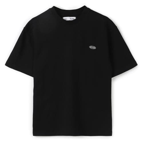 Alan Jones Clothing Boys Solid Relaxed Fit Cotton T-Shirt (Black_5-6 Years)
