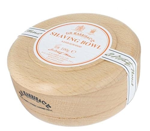 DRHarris Co Sandalwood Beech Shaving Bowl Shaving Soap