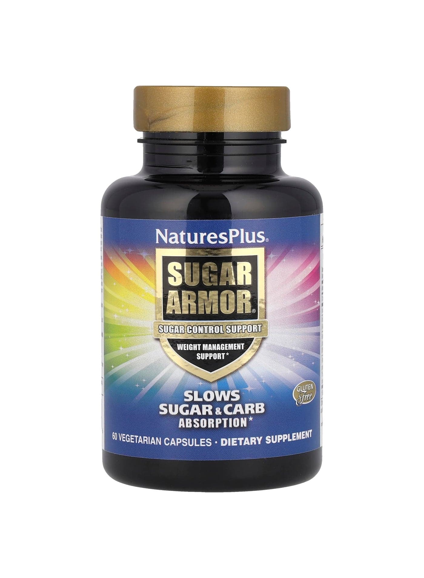Sugar Armor, Sugar Control Support, 60 Vegetarian Capsules