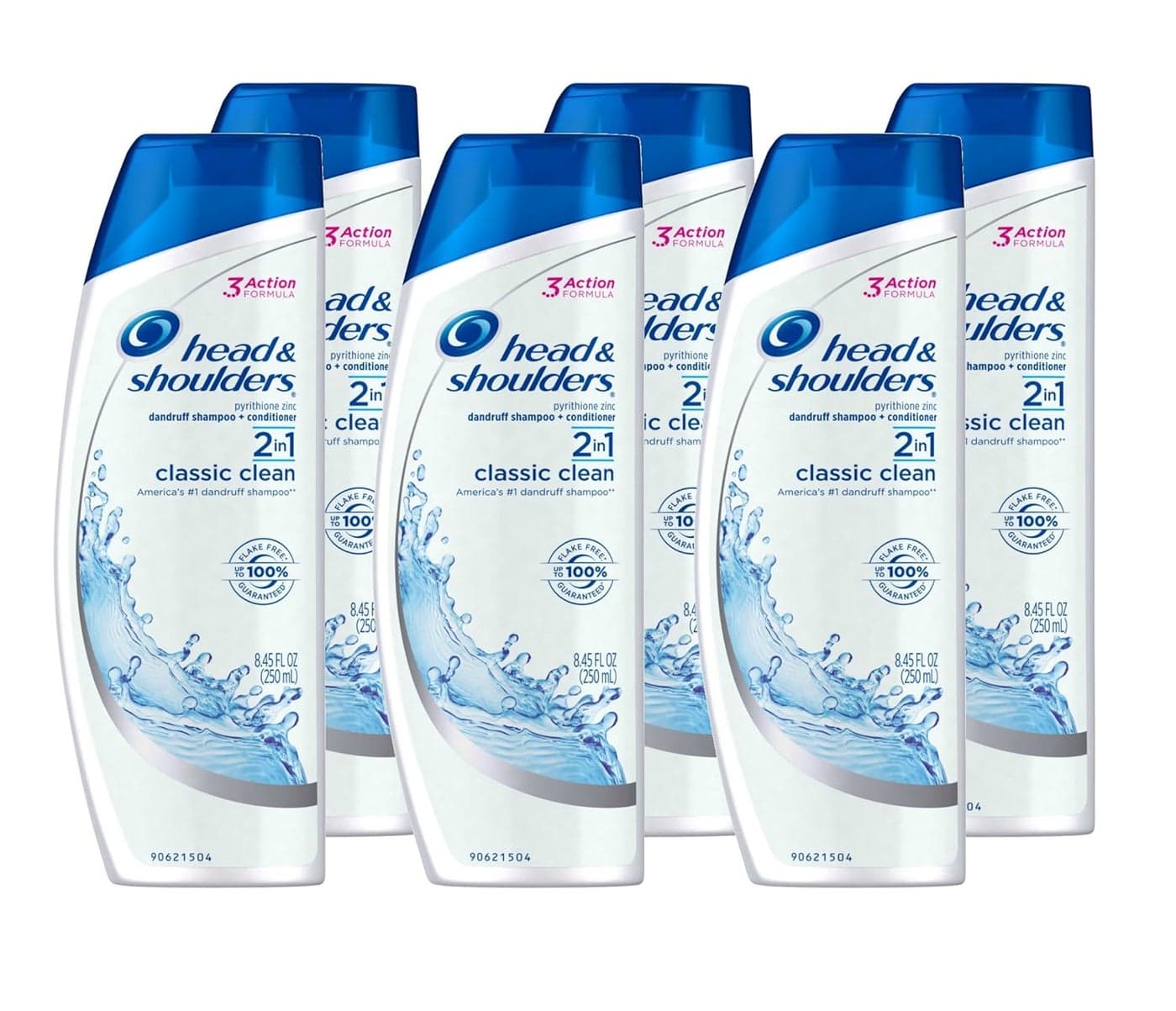 Head and Shoulders Classic Clean 2in1 AntiDandruff Pack of 6