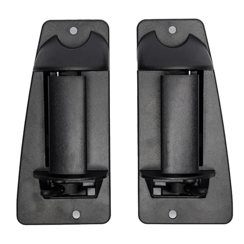 Aoerzn Premium Extended Cab Door Handle Rear Left Driver and Right Passgenger Side, Fits for 1999-2007 Chevy Silverado GMC Sierra 1500 2500 3500, Replaces# 15758172, 15758171