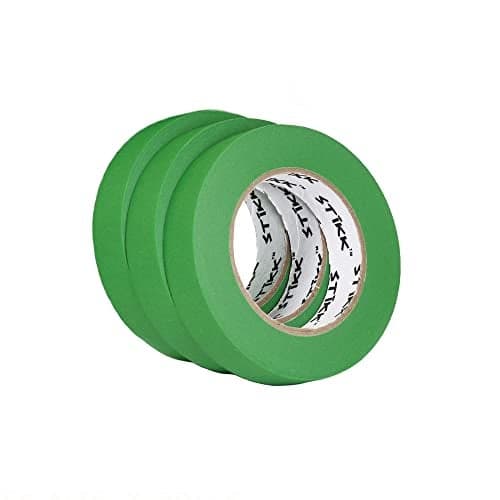 STIKK Painters Tape - 3pk Green Painter Tape - 1 inch x 60 Yards - Paint Tape for Painting, Edges, Trim, Ceilings - Masking Tape for DIY Paint Projects - Residue-Free Painting Tape
