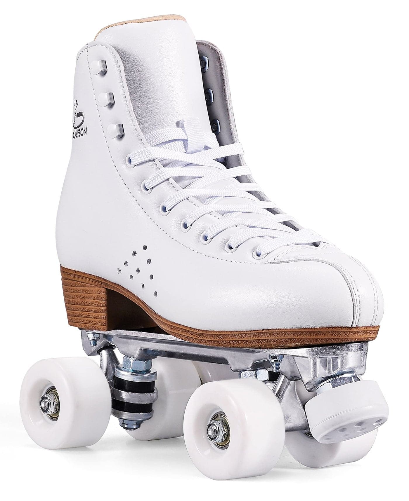 PAPAISON Roller Skates for Women and Girls Deluxe 2 Layer Microfiber Leather Double RowClassic Roller Skates for Men Professional Outdoor Indoor QuadSkates for Kids Adults