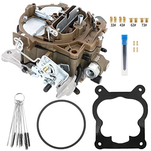KIPA Carburetor For 1901R Rochester Quadrajet 4MV 4MV Chevy 1966-1973 Summit Jegs Divorced Choke 1901-GG 4-BBL, Replace for Corvettes 1975-1979 750 CFM Vacuum Secondary Durable