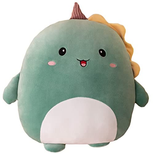 lannery Dinosaur Plush Pillow Kawaii Dinosaur Stuffed Animal Toy Dinosaur Plushies Soft Cartoon Animal Plush Hugging Pillow Gifts for Room Decor 16 inch