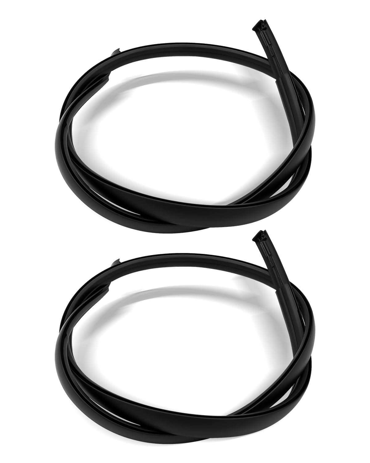ULZOZN Roof Trim Molding Kit Sealing Strip Compatible with Toyota Corolla 20092013 Replace 7555502110 7555602120 Left and Right