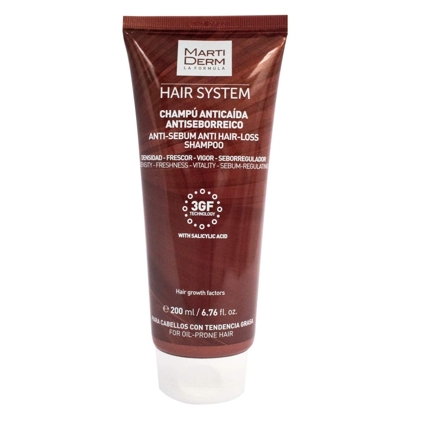 Martiderm Hair System 3GF Champ Antiseborrico 200ml