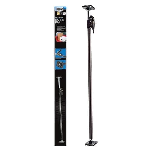 Reese Towpower 1390600 Ratcheting Cargo Bar Adjustable 40 Inch to 70 Inch Designed To Stop Cargo From Shifting In Sport Utility Vehicles Trucks And Vans