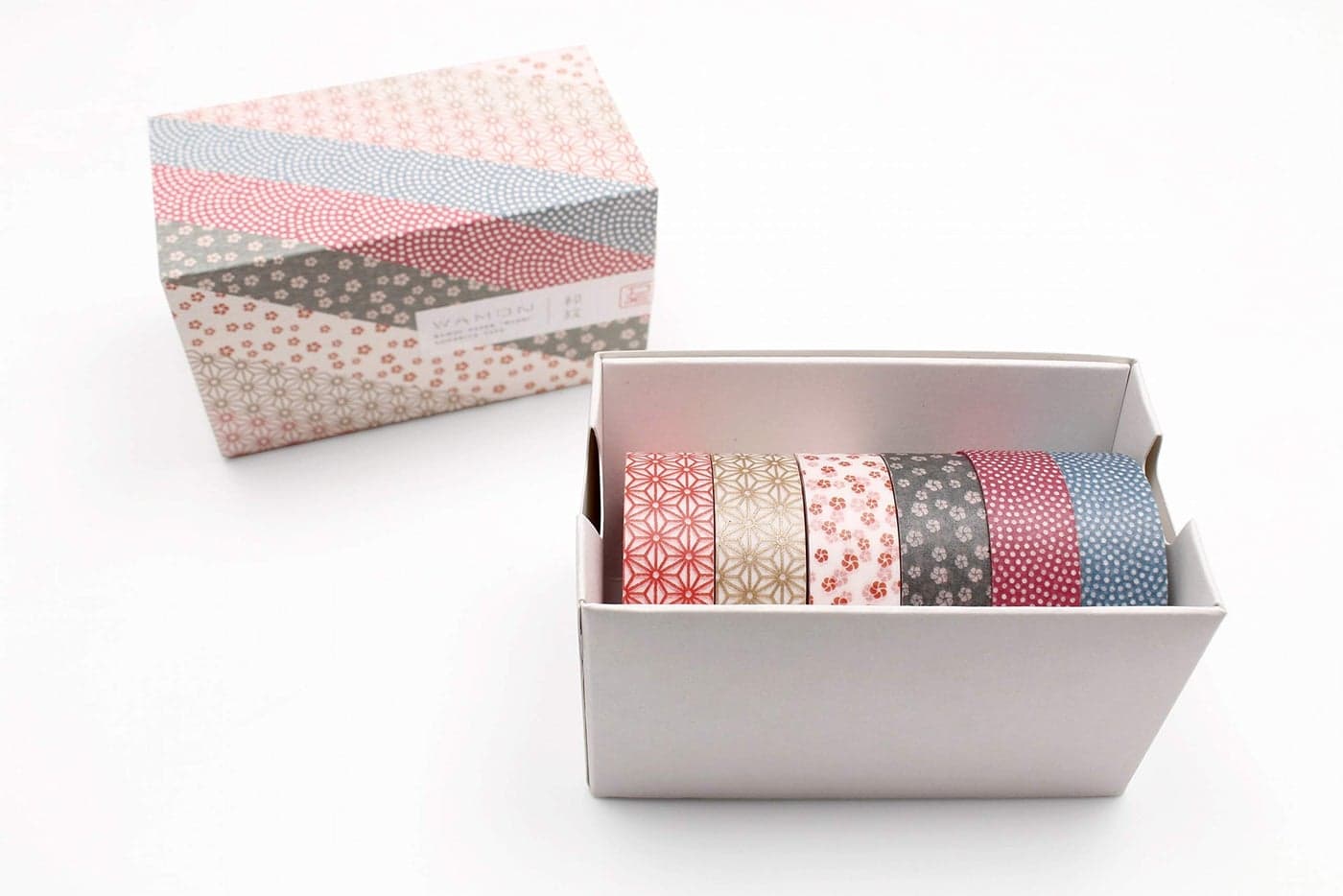 mt Washi Masking Tape, 15 mm x 10 mtrs Shade - wamon (Series 5), Set of 6