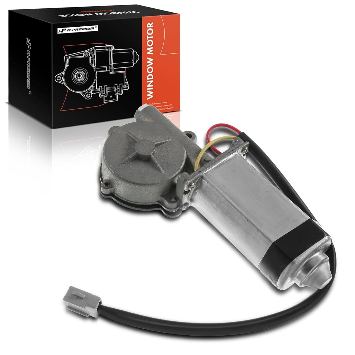 A-Premium Front Right Power Window Lift Motor for Ford Mustang 1984-1993 Convertible