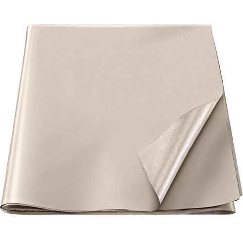 Tatuo 1 Roll 1 Roll Faraday Fabric 79" x 42.5" Emf Shield Protection Emf Blocker Faraday Tape for Anti Radiation, EMI Isolation, Signal Blocking, WiFi Jammer
