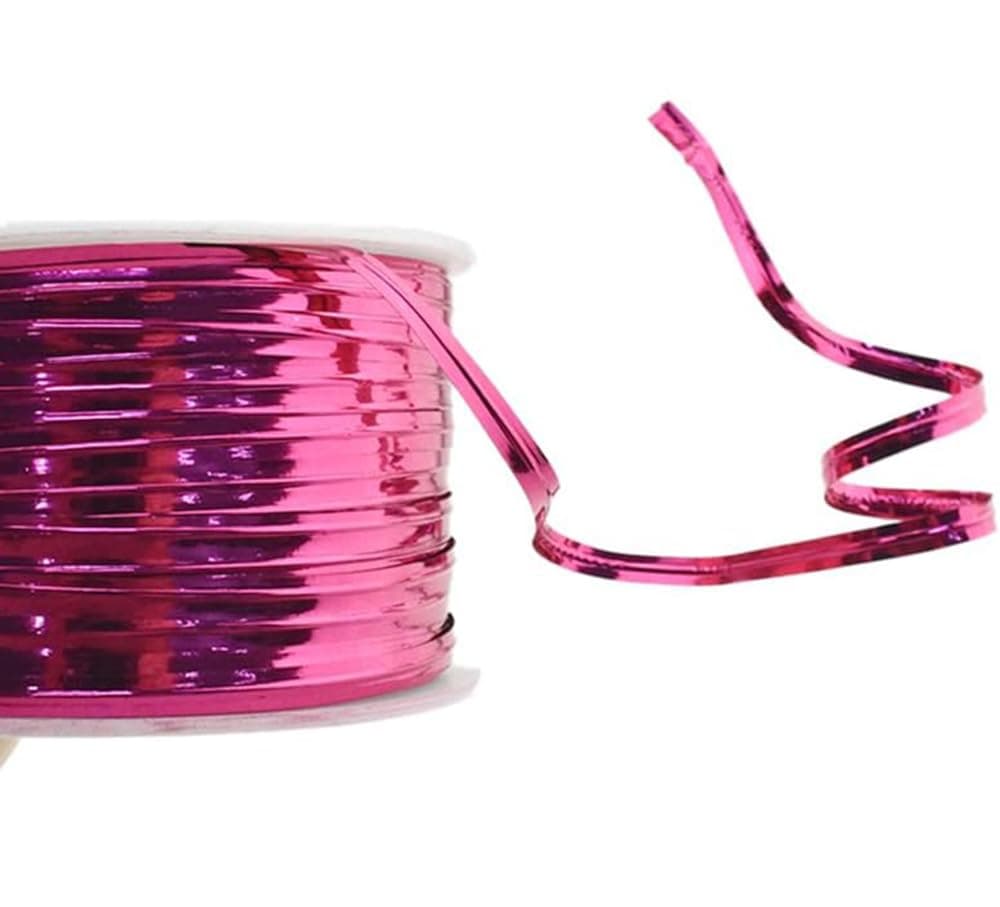 AsianHobbyCrafts Twist N Tie Wire Pack (Pink, 4 mm, 100 Yards)