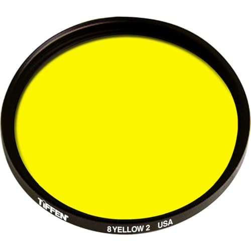 Tiffen 438Y2 43mm 8 Yellow 2 Camera Lens Filter
