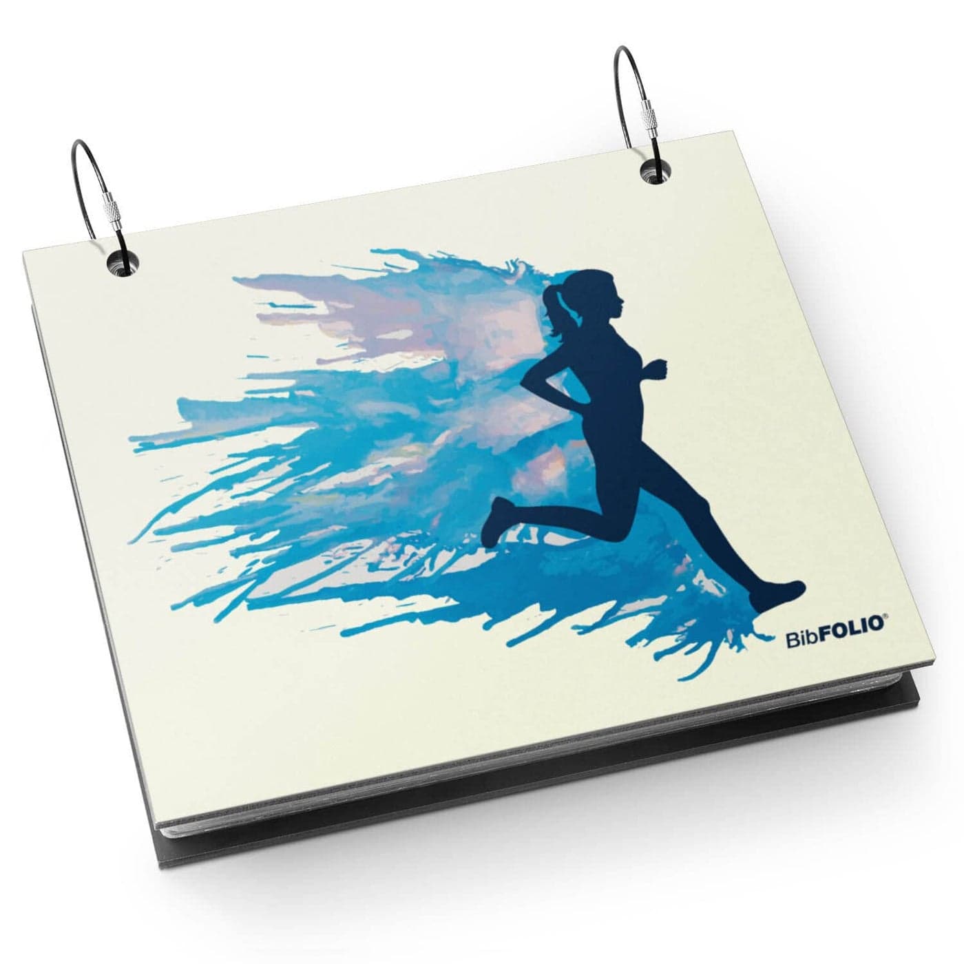 Gone For a Run BibFOLIO Race Bib Album Bib Holder Runnergy Colorburst