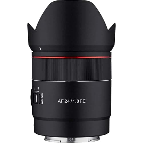 Samyang AF 24mm F1.8 Sony FE Auto Focus Lens (Black)