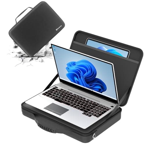 Smatree Laptop Shoulder Case for 16.3 inch DELL XPS 16, for 16 inch Precision 5690/5680, for 15.6inch XPS 15, for 15.6inch Precision 5570/3591/3590/3581/3580/3571/3570, Laptop Bag with Handle