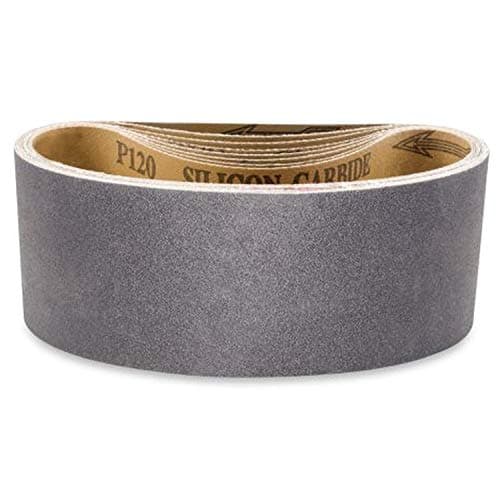 Red Label Abrasives 3 X 21 Inch 24 Grit Silicon Carbide Sanding Belts, 8 Pack