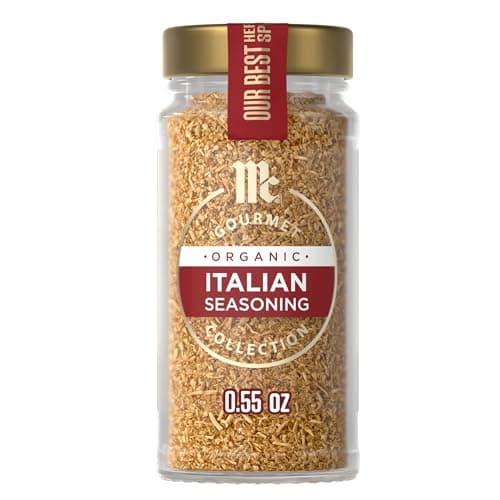 McCormick Gourmet Collection Italian Seasoning Organic Non GMO Our Best Herbs Spices Aromatic Herbs Elevate Chicken Seafood Pasta Sauces Pizza Italian Recipes More 055 oz