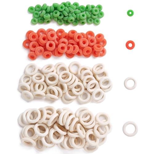 ZHEQOGZH 200pcs Livestock Castration Bands Castrator Rings for Goats Lambs Sheeps and Calves (Mixed Sizes)