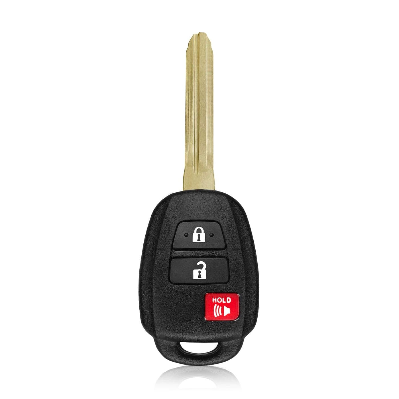 Keylessbest Replacement for 2018 2019 2020 2021 Toyota RAV4 Highlander Tacoma Tundra Sequoia Key Fob Remote Control GQ452T 3 Buttons 314MHz Black