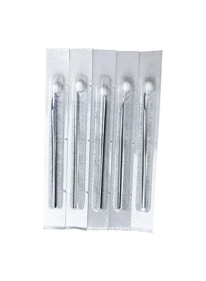 Shuiniba 20G 5 Pieces Body Ear Navel Nose Lip Nipple Piercing Needles
