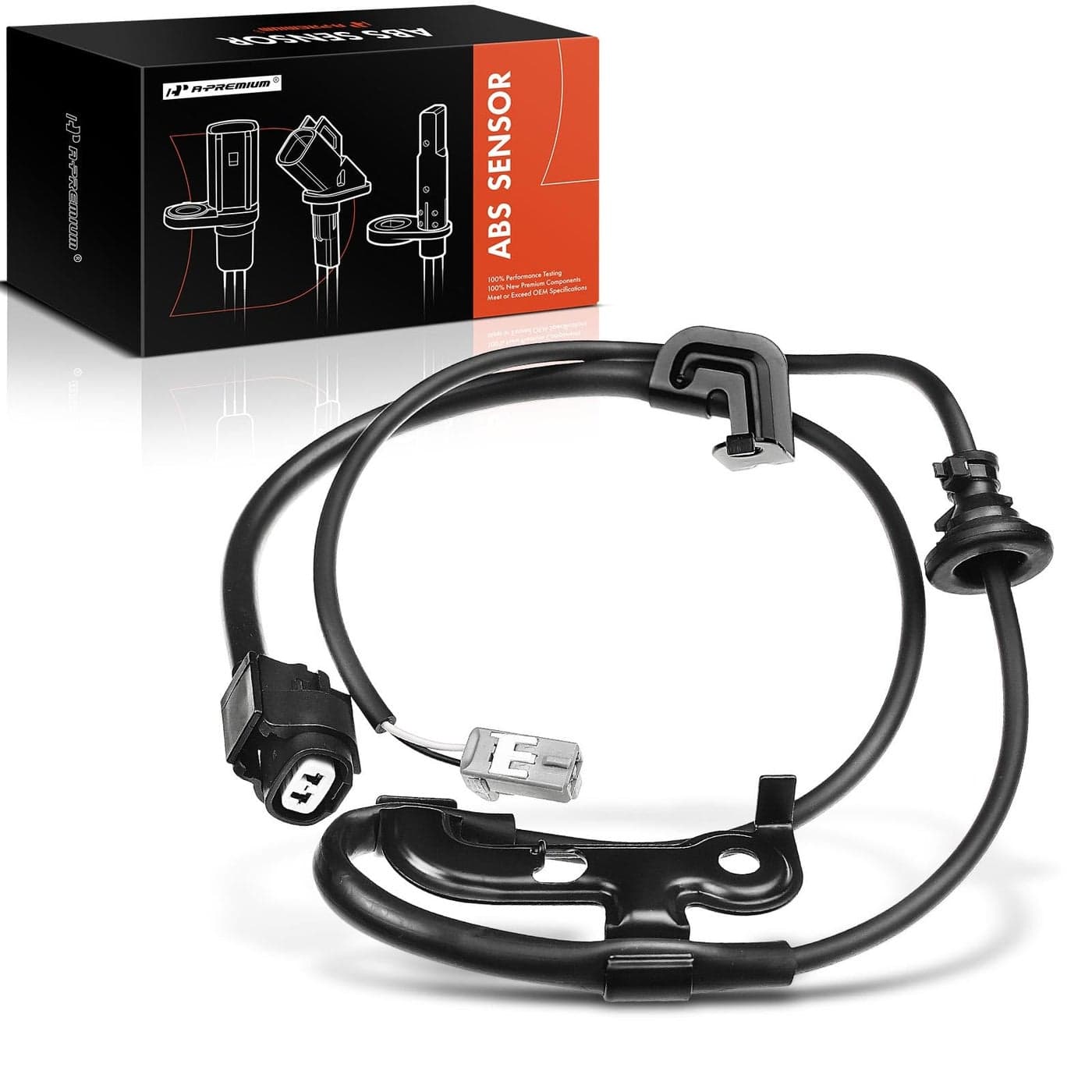 APremium Rear Left ABS Wheel Speed Sensor Wiring Harness Compatible with Lexus Toyota Models ES350 20072010 Camry 20072009 Sedan Driver Side Replaces 8951633040 8951606140