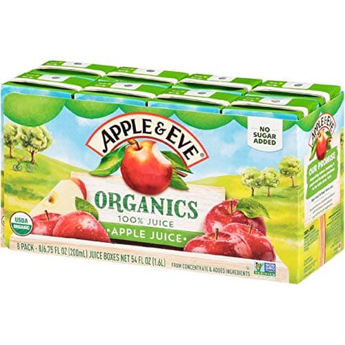 Apple Eve Organics Apple Juice 675 Fluidoz 8 Count