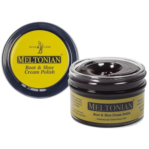 Meltonian Cream Shoe Polish - Boot Polish, Leather Shoe Polish Oil Based with Beeswax - Restores & Protects, 60+ Colors, Bordeaux
