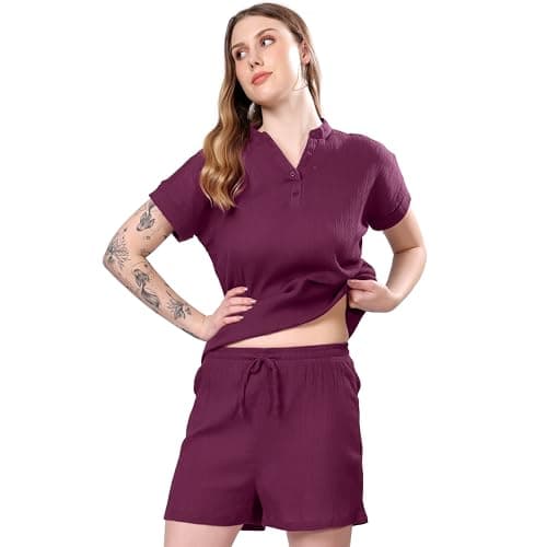 London Hills pure cotton cord set for women | cotton cord set for women