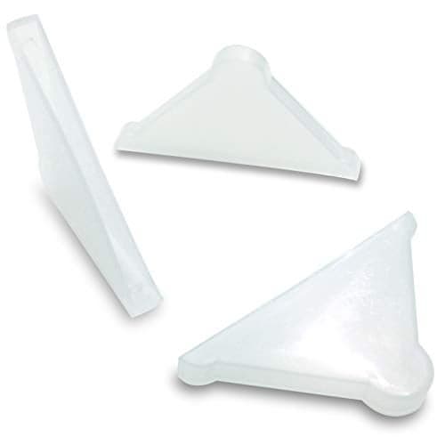 Ebamaz Triple Corner Protectors for MirrorGlassMetal Sheets Pack of 50PCS 4 X 37 mm