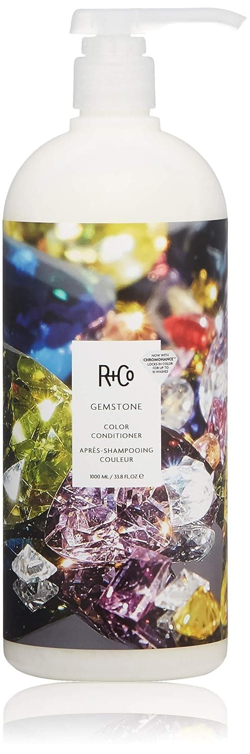 R+Co Gemstone Color Conditioner | Prolonged Color Vibrancy | Frizz Control, Repairs | Vegan + Cruelty-Free |