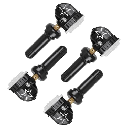 TPMS Sensor GM 4-Pack, 315MHZ Tire Pressure Monitor System for GM| GMC | Chevy | Buick | Cadillac Replace#13598771,13598772,13586335,13581558,20923680