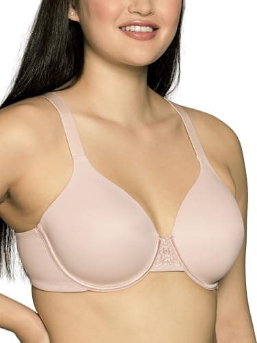 Vanity Fair womens Full Figure Beauty Back Smoothing Bra, Underwire - Quartz, 38DD US