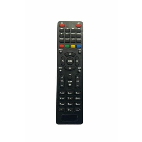Upix LCD/LED Remote No. 734, Compatible/Replacement for Vu LCD/LED TV Remote Control (Exactly Same Remote Will Only Work)