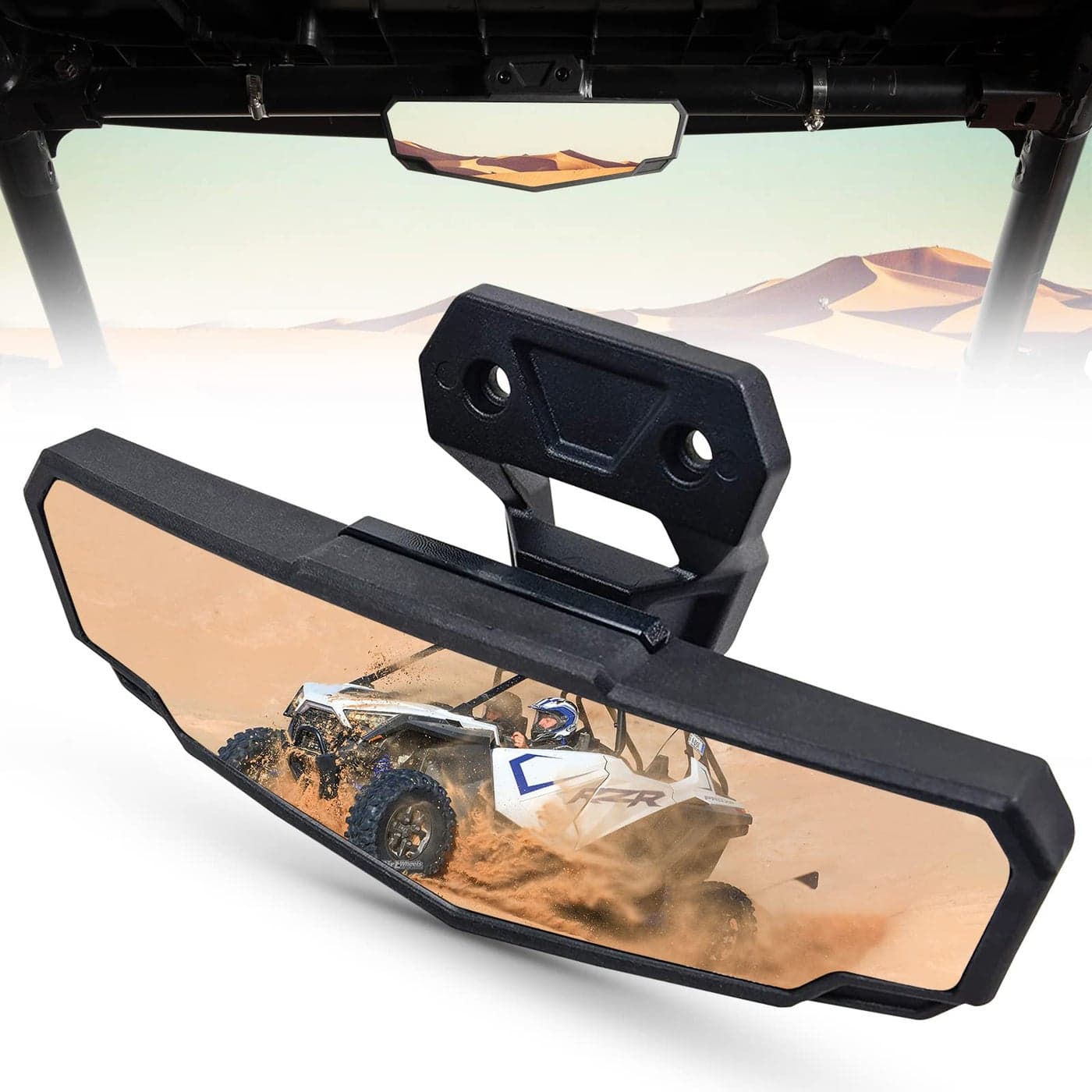 A UTV PRO Rear View Mirror for 20242025 Polaris RZR XP 1000 Center Convex RearView Mirror UTV for 20202024 RZR PRO XP 4 20222024 RZR Pro RTurbo R 4 Accessories Replace 2883763