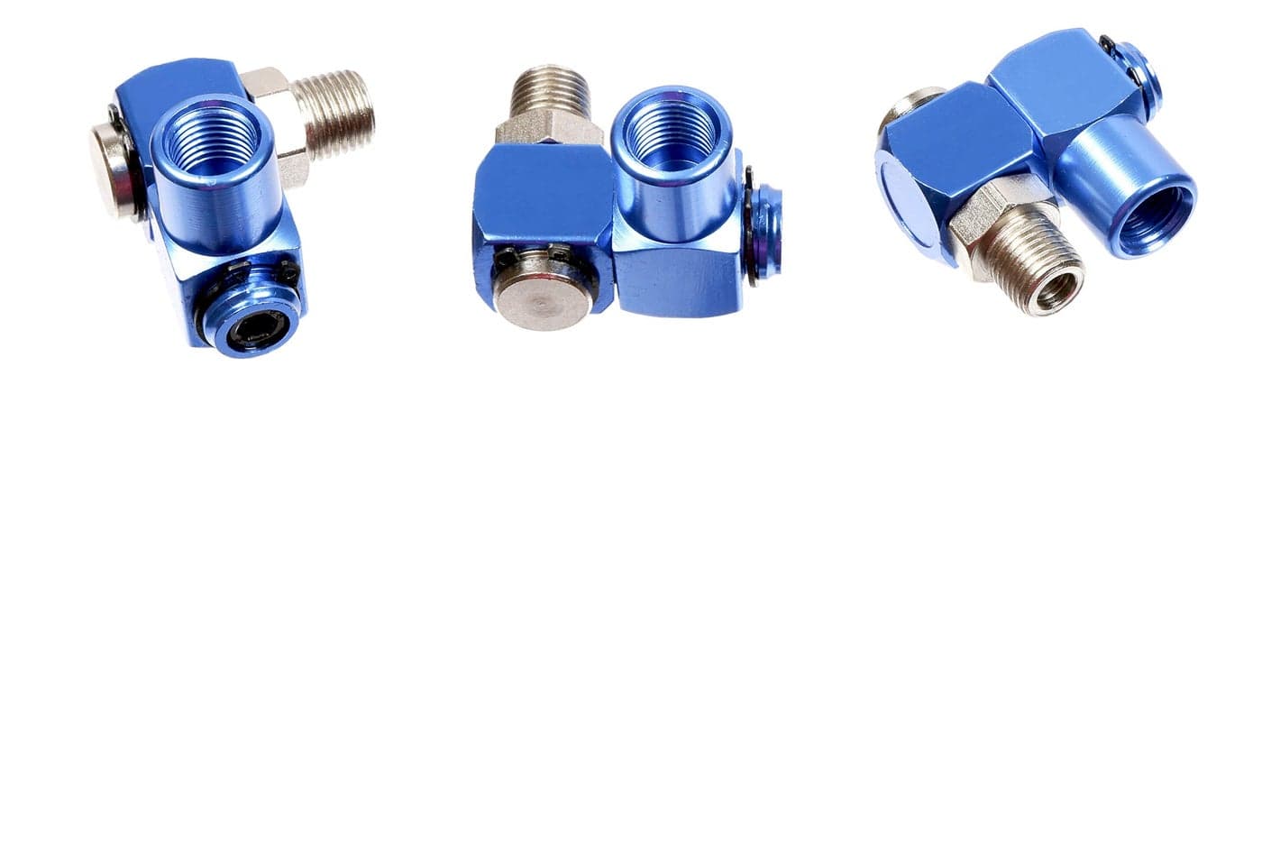 vector tools 3 Pack 360 Degree Swivel Air Hose Connector | 1/4" NPT