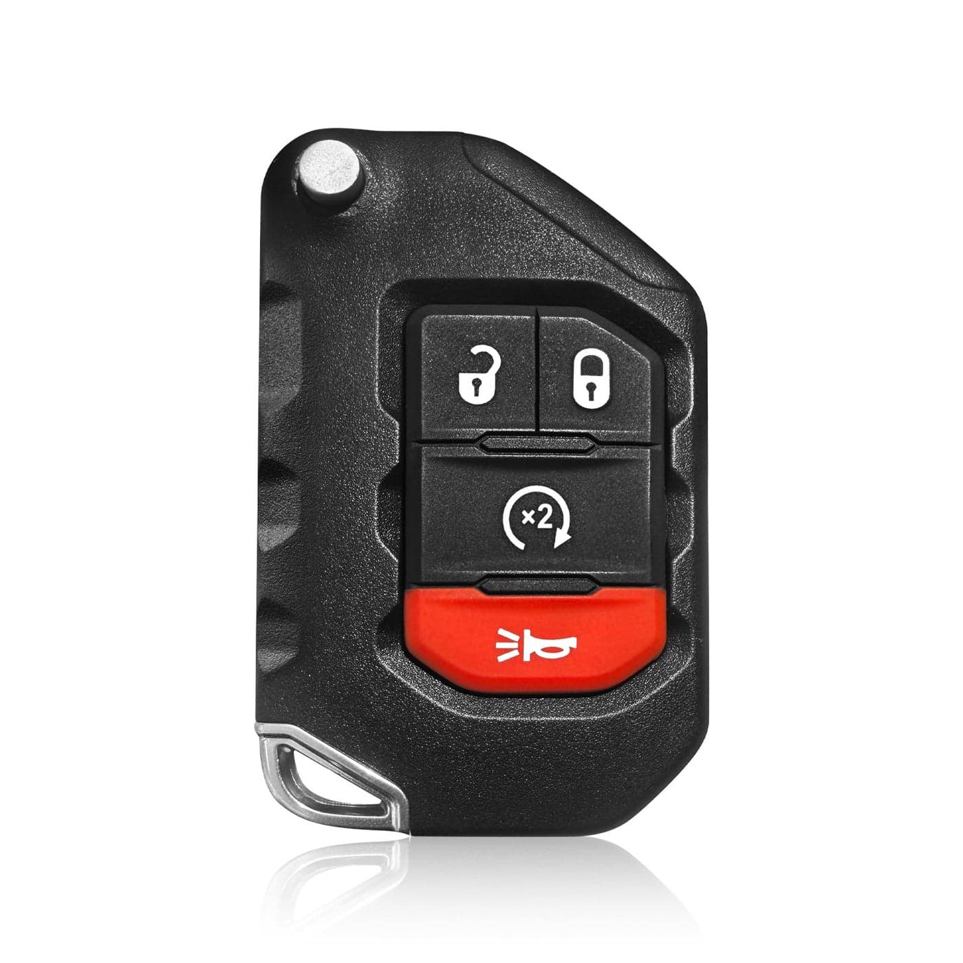 Keylessbest Replacement for 20182024 Jeep Gladiator Wrangler Key Fob Remote Control OHT1130261 4 Buttons 43392MHz