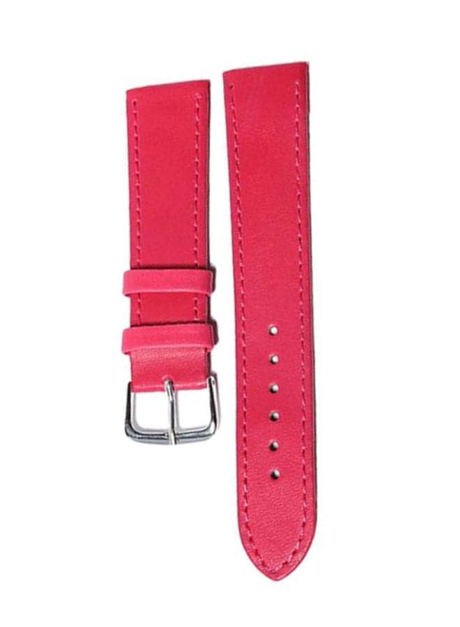 Universal Faux Leather Watch Strap