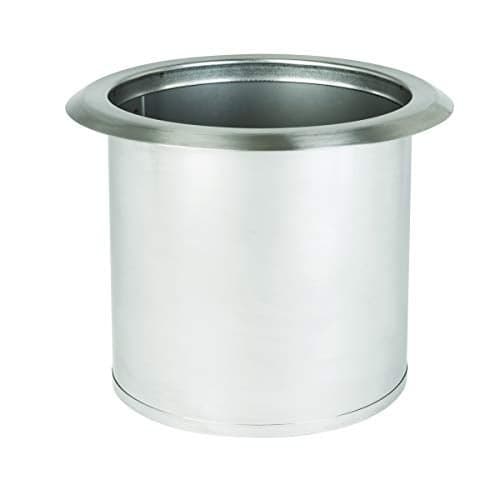 DISPENSE-RITE TCD-2-NB 6.25" Diameter Drop-in Trash Chute, Small, Stainless Steel