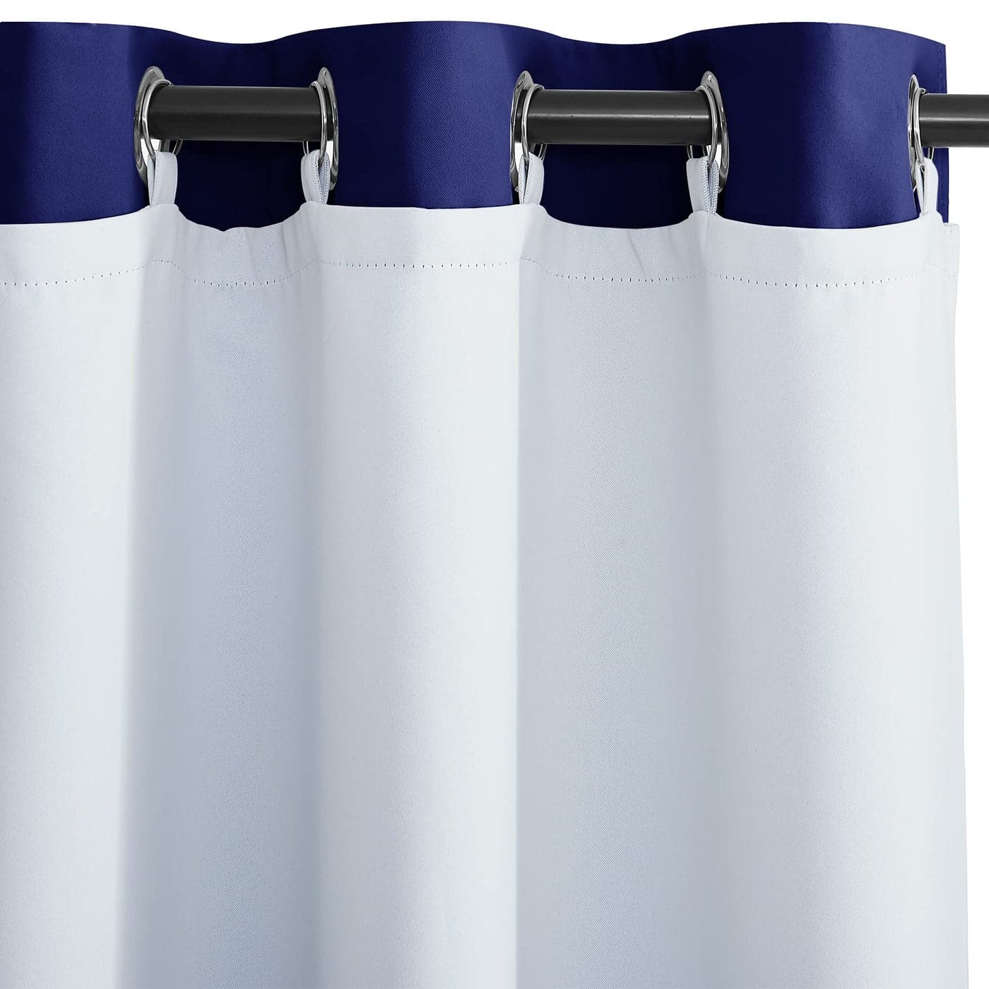 NICETOWN Blackout Curtain Liners Curtain Lining for Window Cold Heat Light Noise Blocking Curtain Liners for Drapes Blackout Thermal Panel Liners for Sheer Curtains 1 Pair 50 x 92 Per Panel