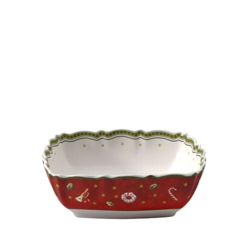 Villeroy & Boch Delight Serving Bowl, Red, Small