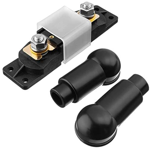 Spartan Power Small Black ANL Fuse Holder Black